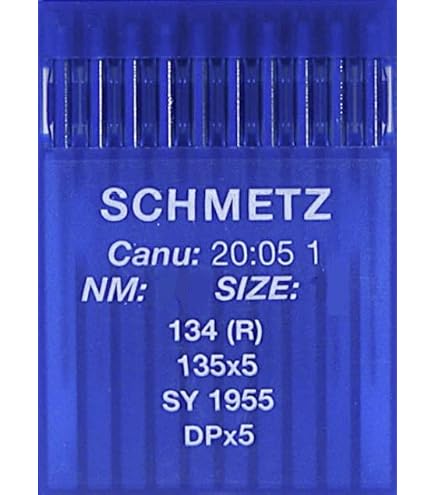 Amazon.com: 20 Pcs 134 SES 135X5 Dpx5 Needle for Industrial Sewing